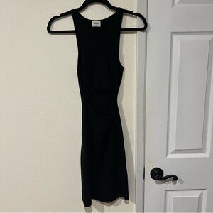 Wilfred Free Cut-Out Ribbed Knit Tank Mini Dress NWOT Size Small